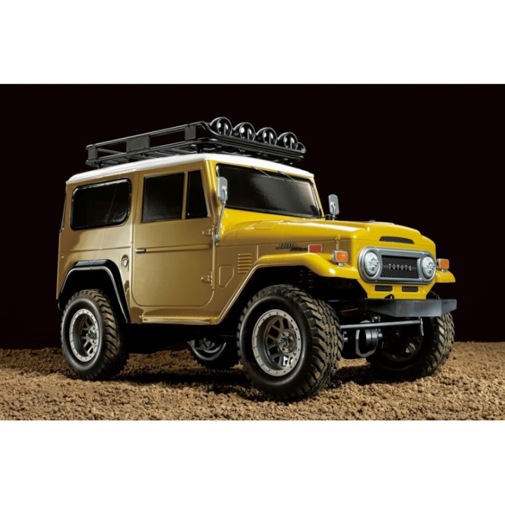 Tamiya CC-02 Toyota Land Cruiser 40 Carrocería Amarilla Pre-pintada