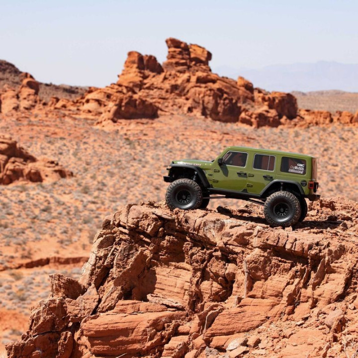 Axial SCX6 Jeep JLU Wrangler 1/6 RTR Brushless 4WD  Crawler Escala Grande