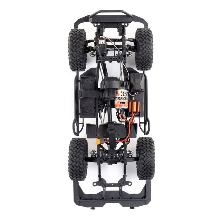 Axial SCX10 III Base Camp 1/10 4X4 Rock Crawler RTR Gris  Crawler Escala Realista