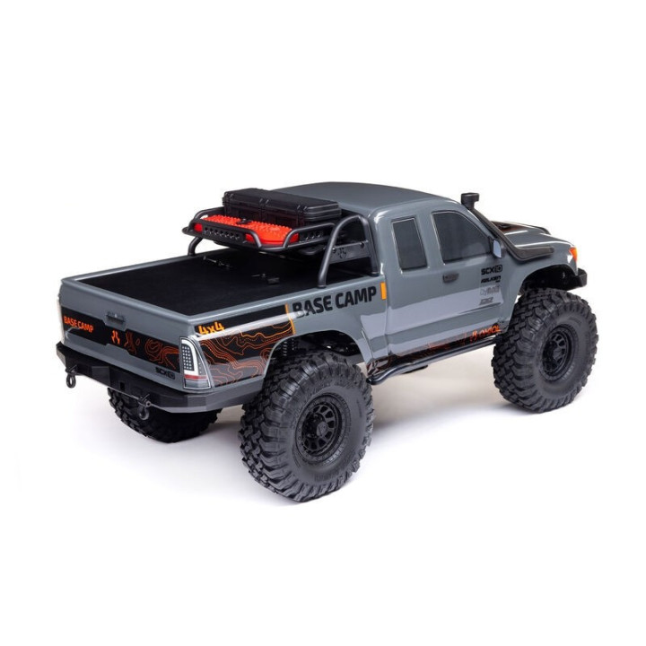 Axial SCX10 III Base Camp 1/10 4X4 Rock Crawler RTR Gris  Crawler Escala Realista