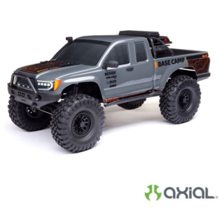 Axial SCX10 III Base Camp 1/10 4X4 Rock Crawler RTR Gris  Crawler Escala Realista