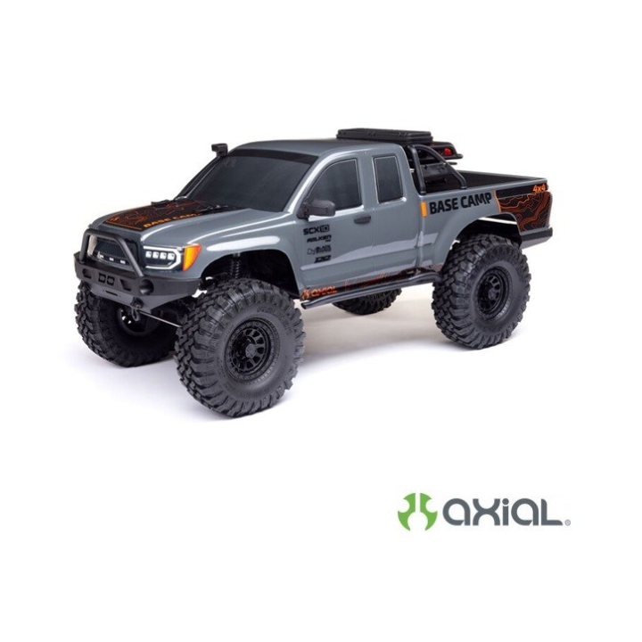 Axial SCX10 III Base Camp 1/10 4X4 Rock Crawler RTR Gris  Crawler Escala Realista