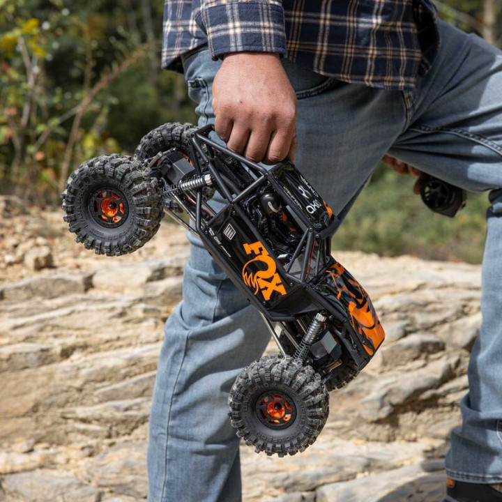 Axial UTB10 Capra 1/10 4WS Unlimited Trail Buggy RTR Naranja  Crawler de Alto Rendimiento