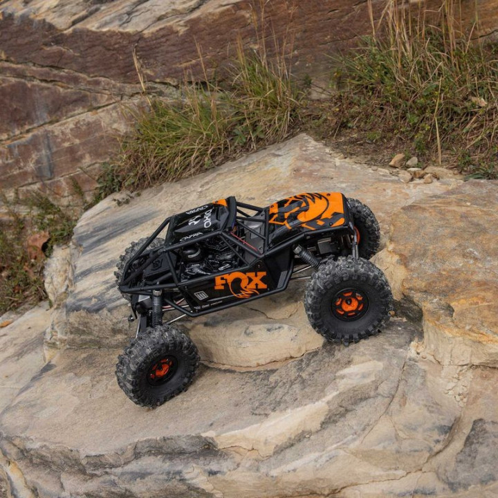 Axial UTB10 Capra 1/10 4WS Unlimited Trail Buggy RTR Naranja  Crawler de Alto Rendimiento