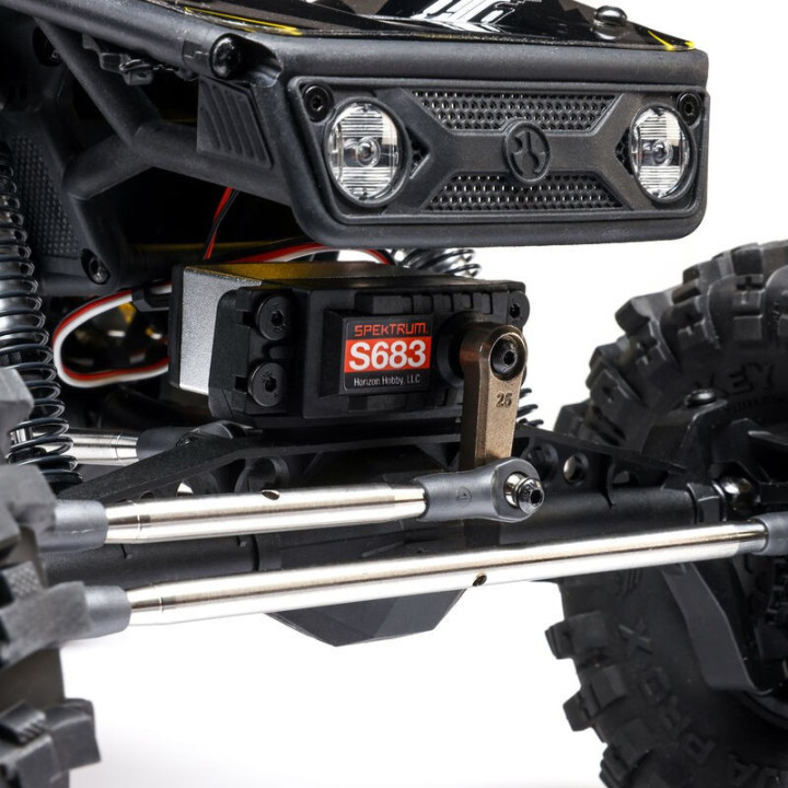Axial UTB10 Capra 1/10 4WS Unlimited Trail Buggy RTR Amarillo  Crawler de Alto Rendimiento