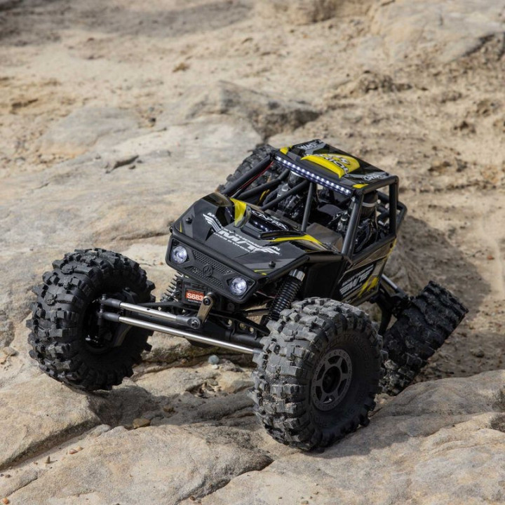 Axial UTB10 Capra 1/10 4WS Unlimited Trail Buggy RTR Amarillo  Crawler de Alto Rendimiento