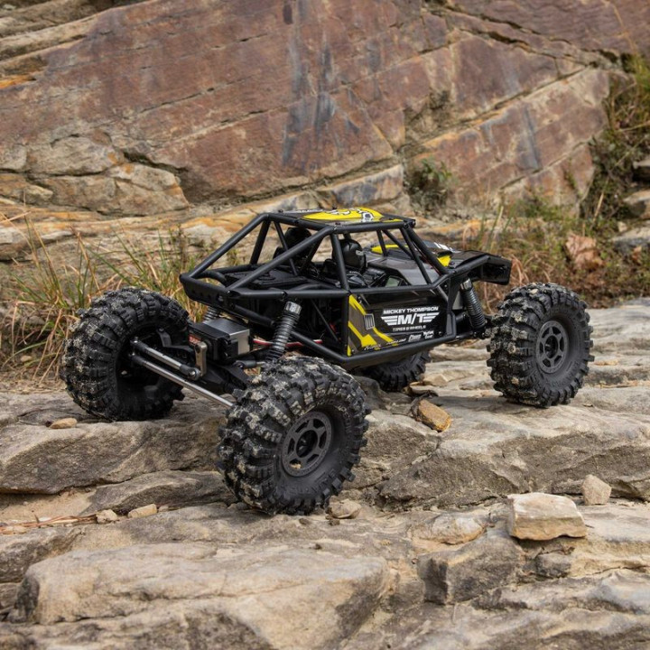 Axial UTB10 Capra 1/10 4WS Unlimited Trail Buggy RTR Amarillo  Crawler de Alto Rendimiento