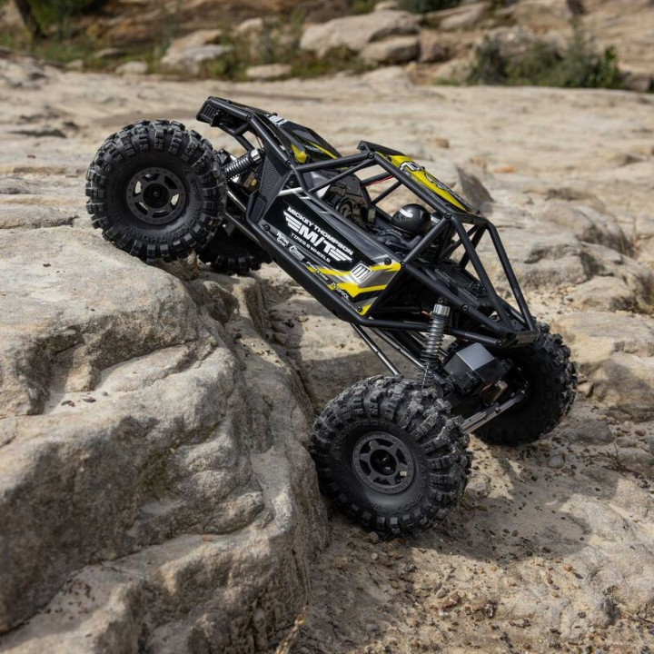 Axial UTB10 Capra 1/10 4WS Unlimited Trail Buggy RTR Amarillo  Crawler de Alto Rendimiento