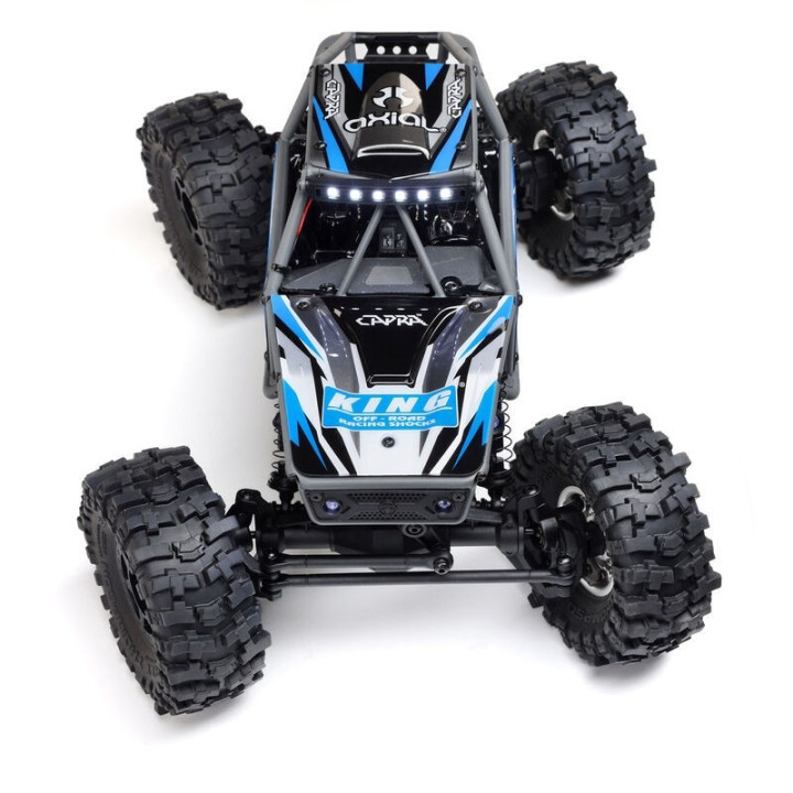 Axial UTB18 Capra Trail Buggy 1/18 4WD 4WS RTR Azul  Crawler de Alto Rendimiento