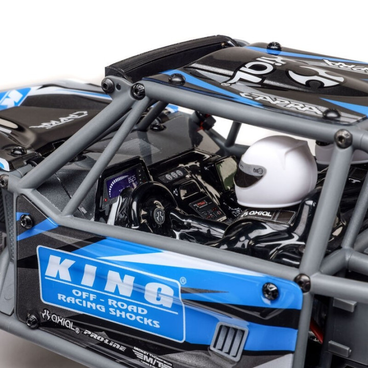 Axial UTB18 Capra Trail Buggy 1/18 4WD 4WS RTR Azul  Crawler de Alto Rendimiento