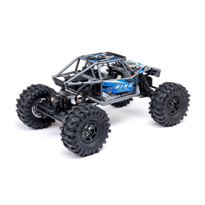 Axial UTB18 Capra Trail Buggy 1/18 4WD 4WS RTR Azul  Crawler de Alto Rendimiento