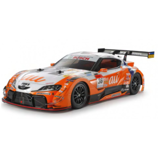 Tamiya TT-02 au TOM'S GR Supra GT500 1/10 – Coche RC 4WD de Competición
