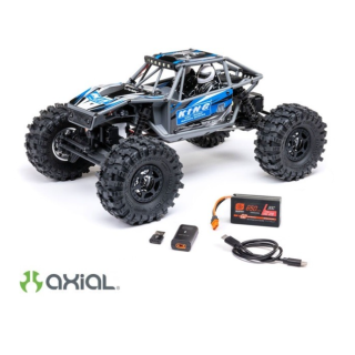 Axial UTB18 Capra Trail Buggy 1/18 4WD 4WS RTR Azul  Crawler de Alto Rendimiento