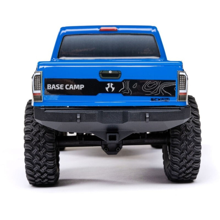 Axial SCX24 Base Camp 1/24 4WD Rock Crawler RTR Azul  Mini Crawler de Escala Realista