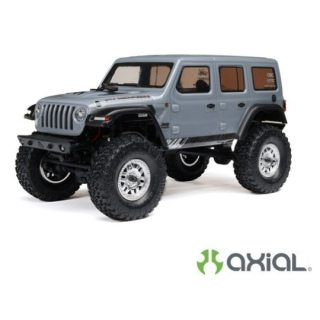Axial SCX24 Jeep Wrangler JLU 1/24 4WD Rock Crawler RTR Gris  Mini Crawler Realista