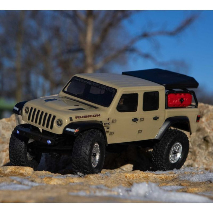 Axial SCX24 Jeep Gladiator JT CRC 1/24 4WD RTR  Mini Crawler Escala Realista