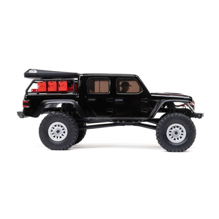 Axial SCX24 Jeep JT Gladiator 1/24 4WD Rock Crawler Brushed RTR Negro  Mini Crawler Realista