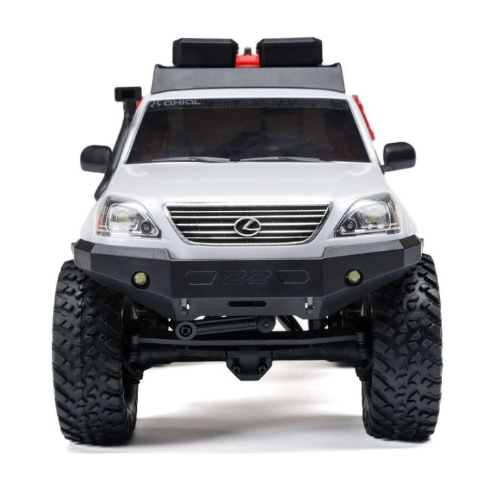 Axial SCX24 Lexus GX 470 1/24 4WD Rock Crawler Brushed RTR Blanco  Mini Crawler Realista