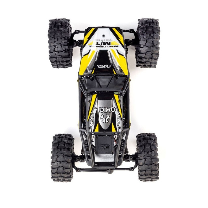 Axial UTB18 Capra Trail Buggy 1/18 4WD 4WS RTR Amarillo  Crawler de Alto Rendimiento
