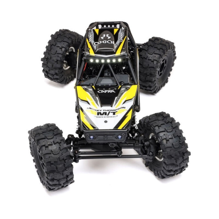 Axial UTB18 Capra Trail Buggy 1/18 4WD 4WS RTR Amarillo  Crawler de Alto Rendimiento
