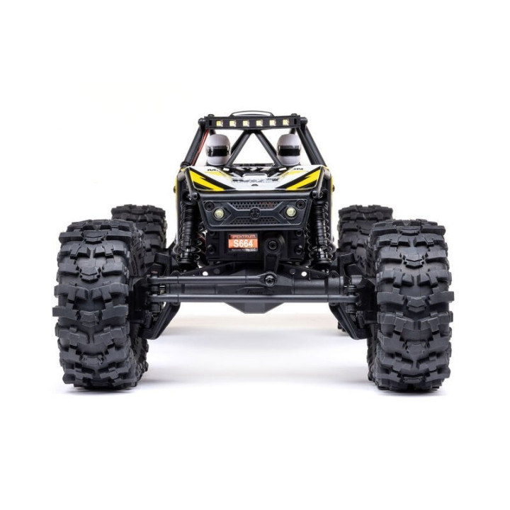 Axial UTB18 Capra Trail Buggy 1/18 4WD 4WS RTR Amarillo  Crawler de Alto Rendimiento