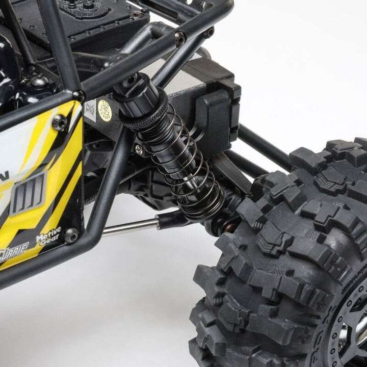 Axial UTB18 Capra Trail Buggy 1/18 4WD 4WS RTR Amarillo  Crawler de Alto Rendimiento
