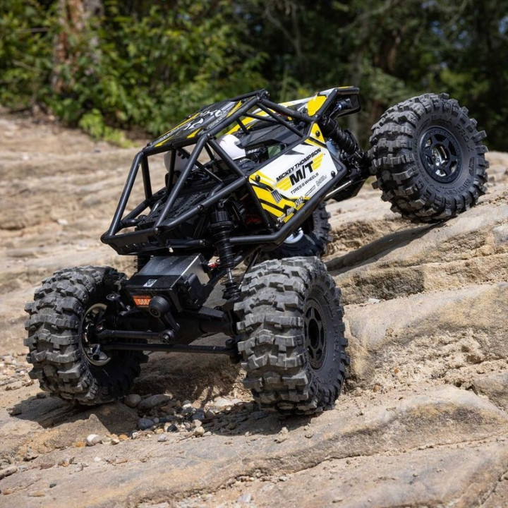 Axial UTB18 Capra Trail Buggy 1/18 4WD 4WS RTR Amarillo  Crawler de Alto Rendimiento