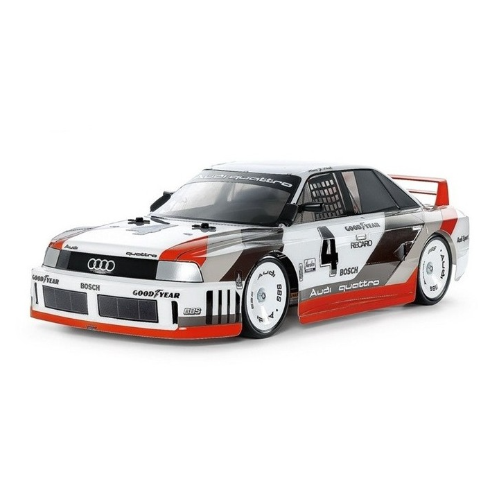 Carrocería Tamiya Audi 90 Quattro Racing – Detallada y Pintada Profesionalmente