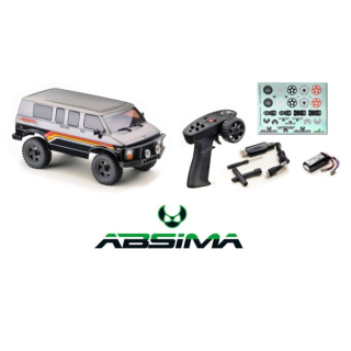 Rock Van V2 Absima 118 EVO Crawler Gunmetal RTR