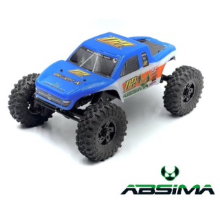 The GOAT Absima 118 Brushless Crawler Azul RTR