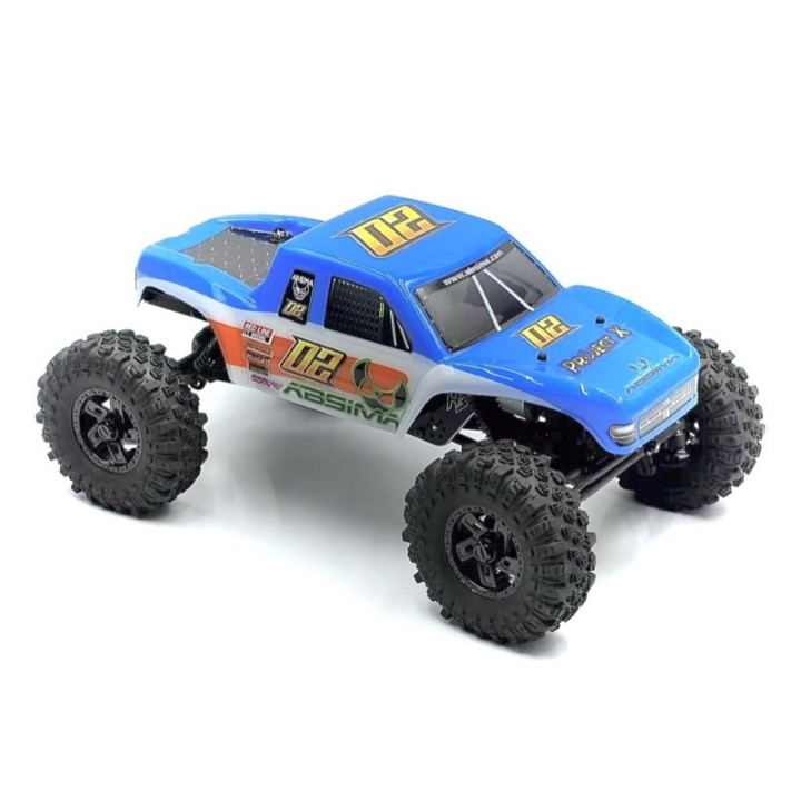 The GOAT Absima 118 Brushless Crawler Azul RTR