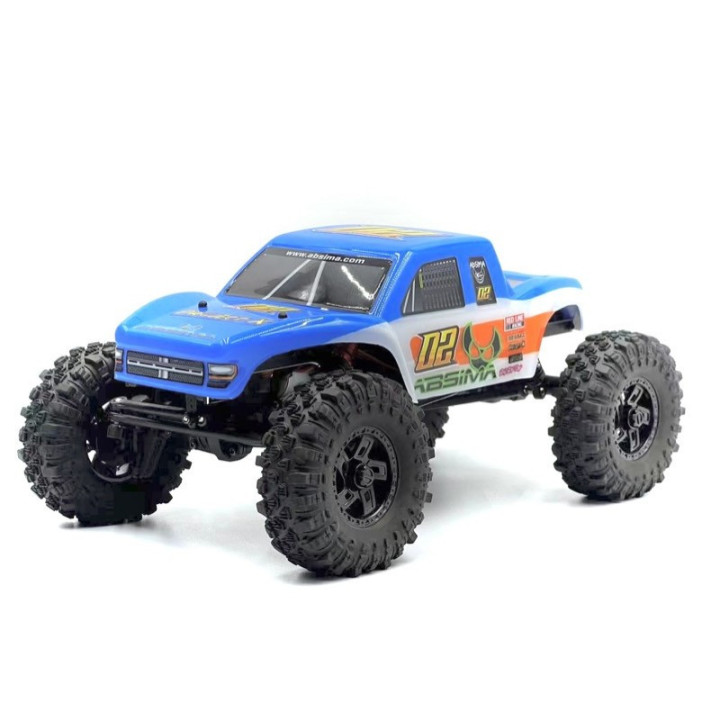 The GOAT Absima 118 Brushless Crawler Azul RTR
