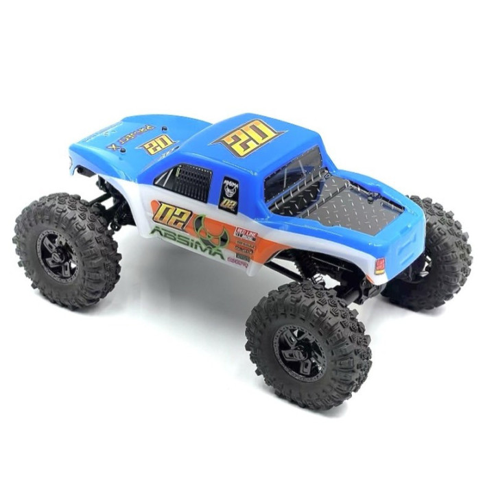 The GOAT Absima 118 Brushless Crawler Azul RTR