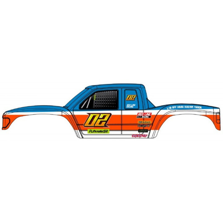 The GOAT Absima 118 Brushless Crawler Azul RTR
