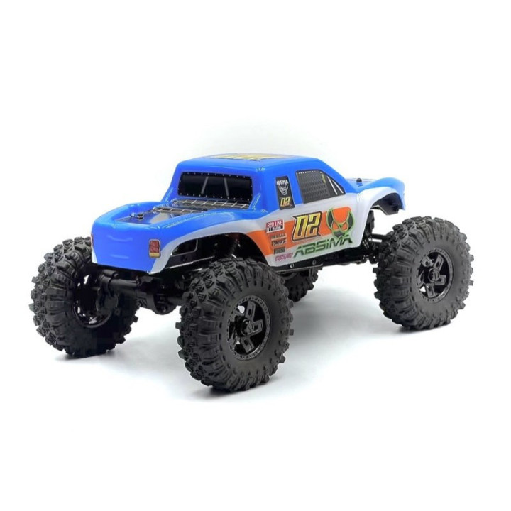 The GOAT Absima 118 Brushless Crawler Azul RTR