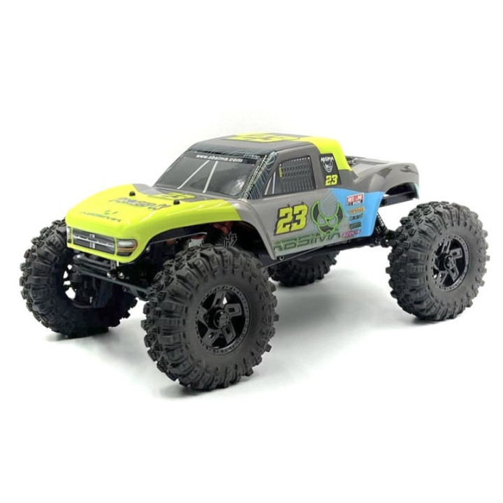 The GOAT Absima 118 Brushless Crawler Verde Limón RTR