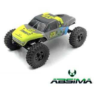 The GOAT Absima 118 Brushless Crawler Verde Limón RTR