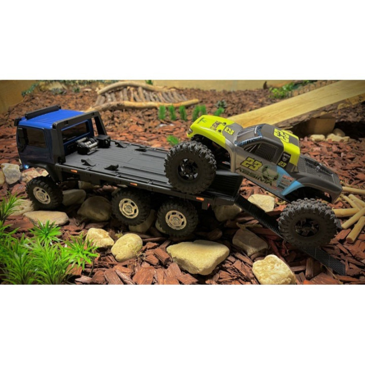 Tow Truck Arktos 6x6 Absima 118 CR18P Azul RTR