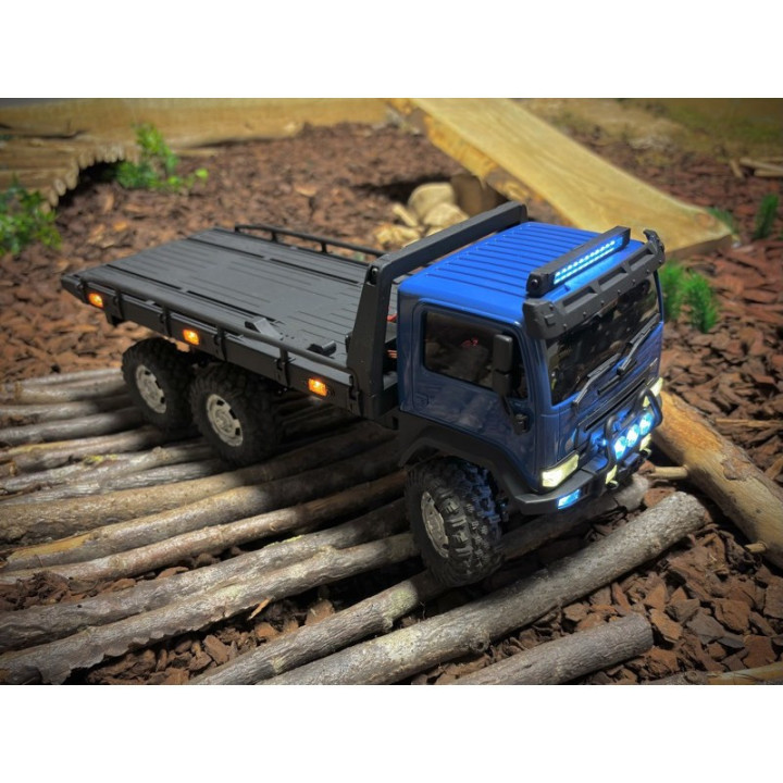 Tow Truck Arktos 6x6 Absima 118 CR18P Azul RTR