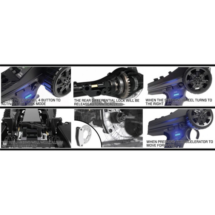 PATROL Absima 110 Crawler CR44 Light Blue RTR