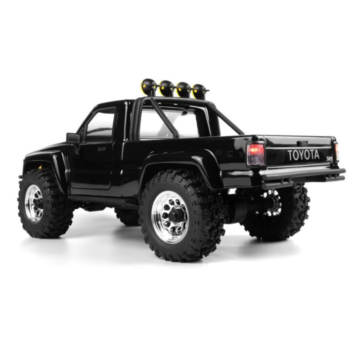 HPI Venture18 Flux 1985 Toyota Hilux SR5 Negro Escala 1/18 RTR 4WD