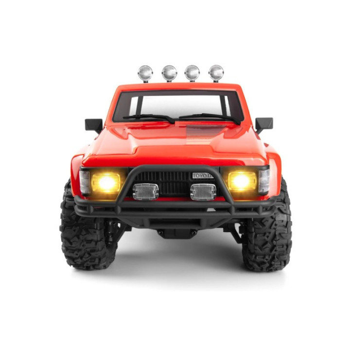 HPI Venture18 Flux 1985 Toyota Hilux SR5 Rojo Escala 1/18 RTR 4WD