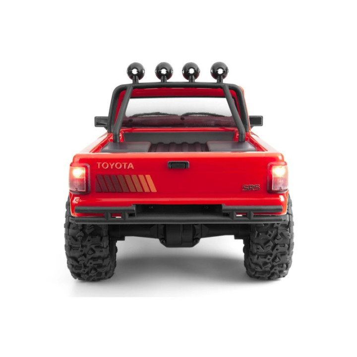 HPI Venture18 Flux 1985 Toyota Hilux SR5 Rojo Escala 1/18 RTR 4WD