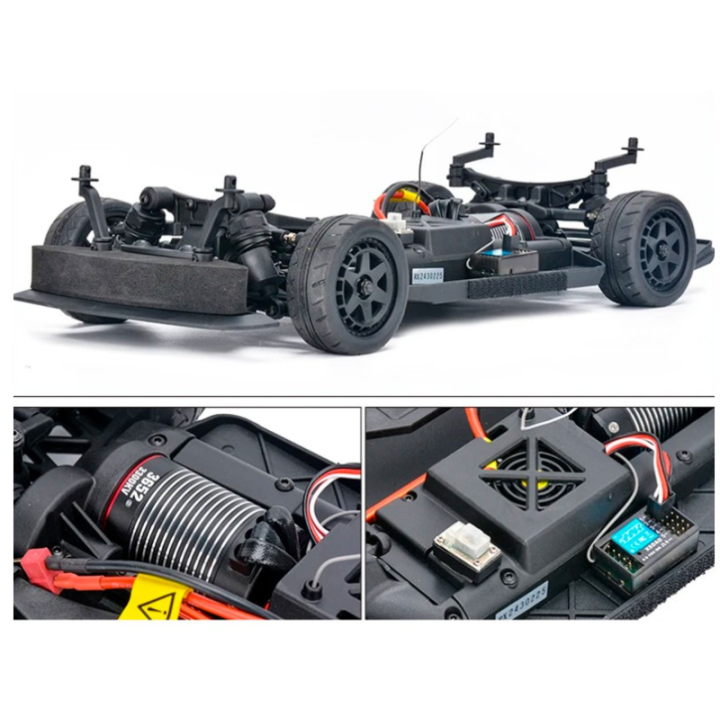 HNR Panther Drift 4X4 RTR 1/10 Brushless 60A 3300KV Gris | Coche RC Drift Eléctrico