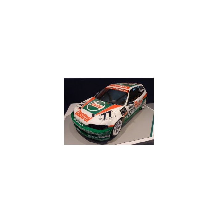Carrocería Tamiya Honda Civic Castrol – Pintada y Detallada Profesionalmente