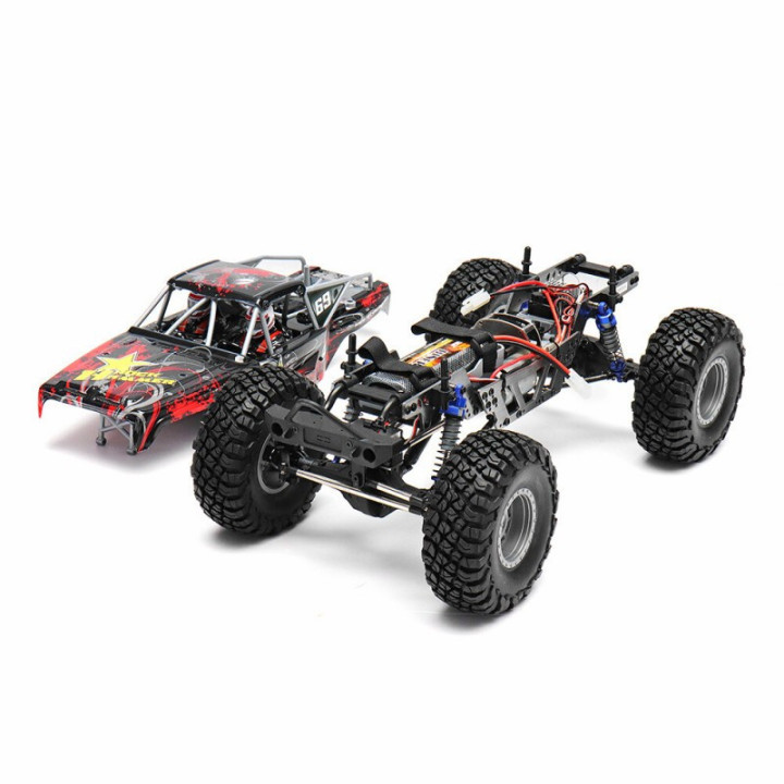 Rock Hammer RGT RR4 1:10 Waterproof Red
