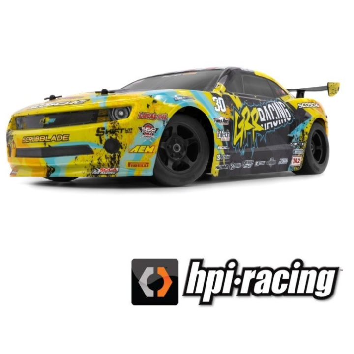 HPI E10 Camaro TA2 Michele Abbate 1/10 4WD RTR Eléctrico