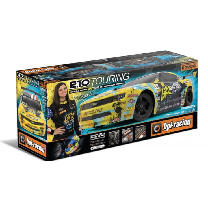 HPI E10 Camaro TA2 Michele Abbate 1/10 4WD RTR Eléctrico