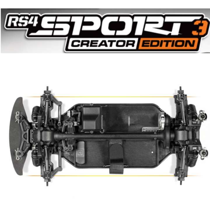 HPI RS4 Sport 3 Creator Edition 1/10 Kit Touring Car
