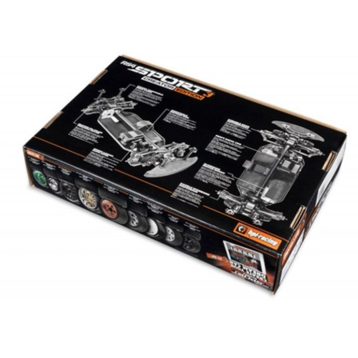 HPI RS4 Sport 3 Creator Edition 1/10 Kit Touring Car